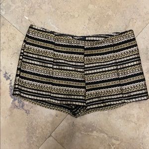 Boutique Honey Punch Tweed Shorts